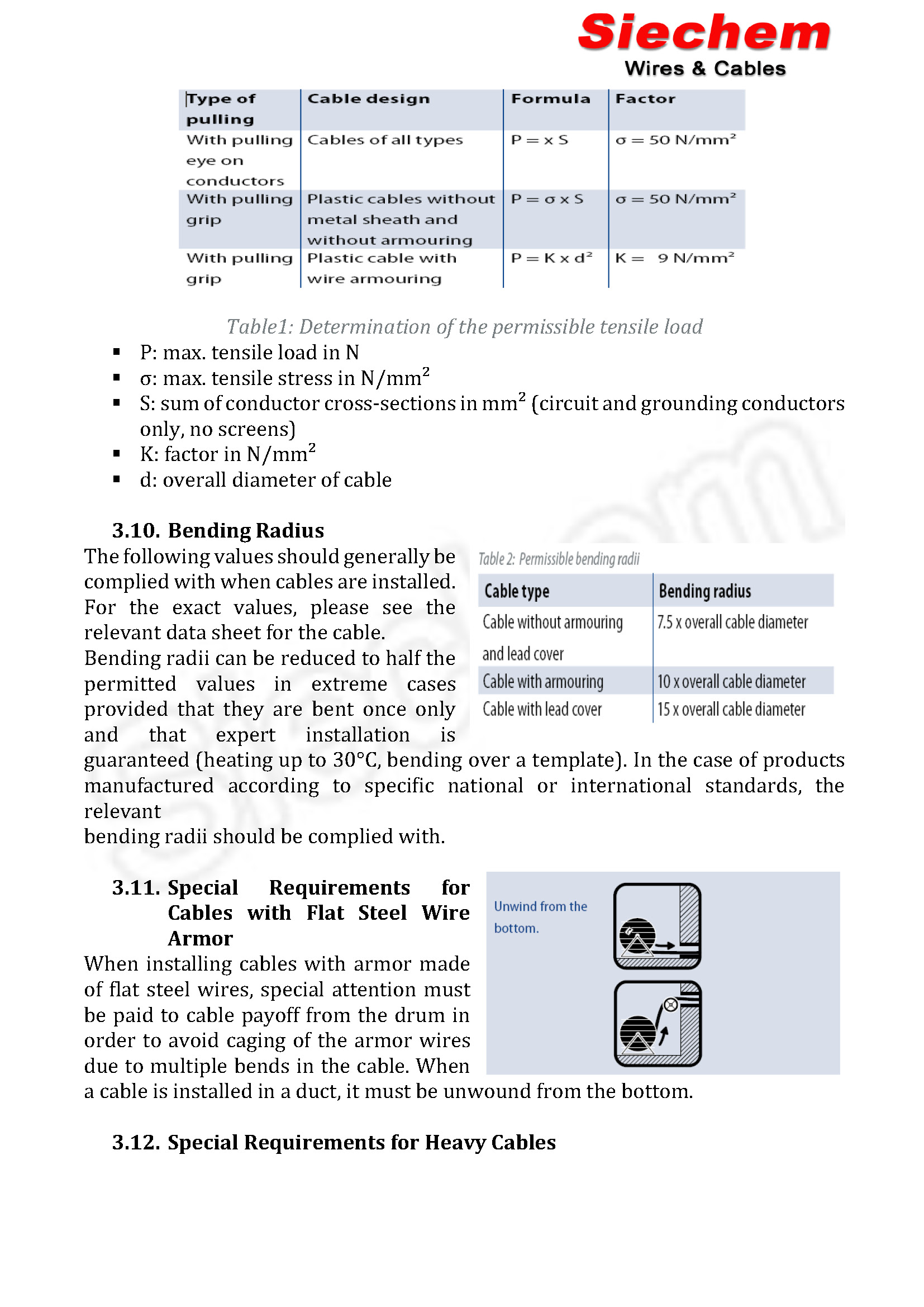 Cable Installation Procedure — page 9