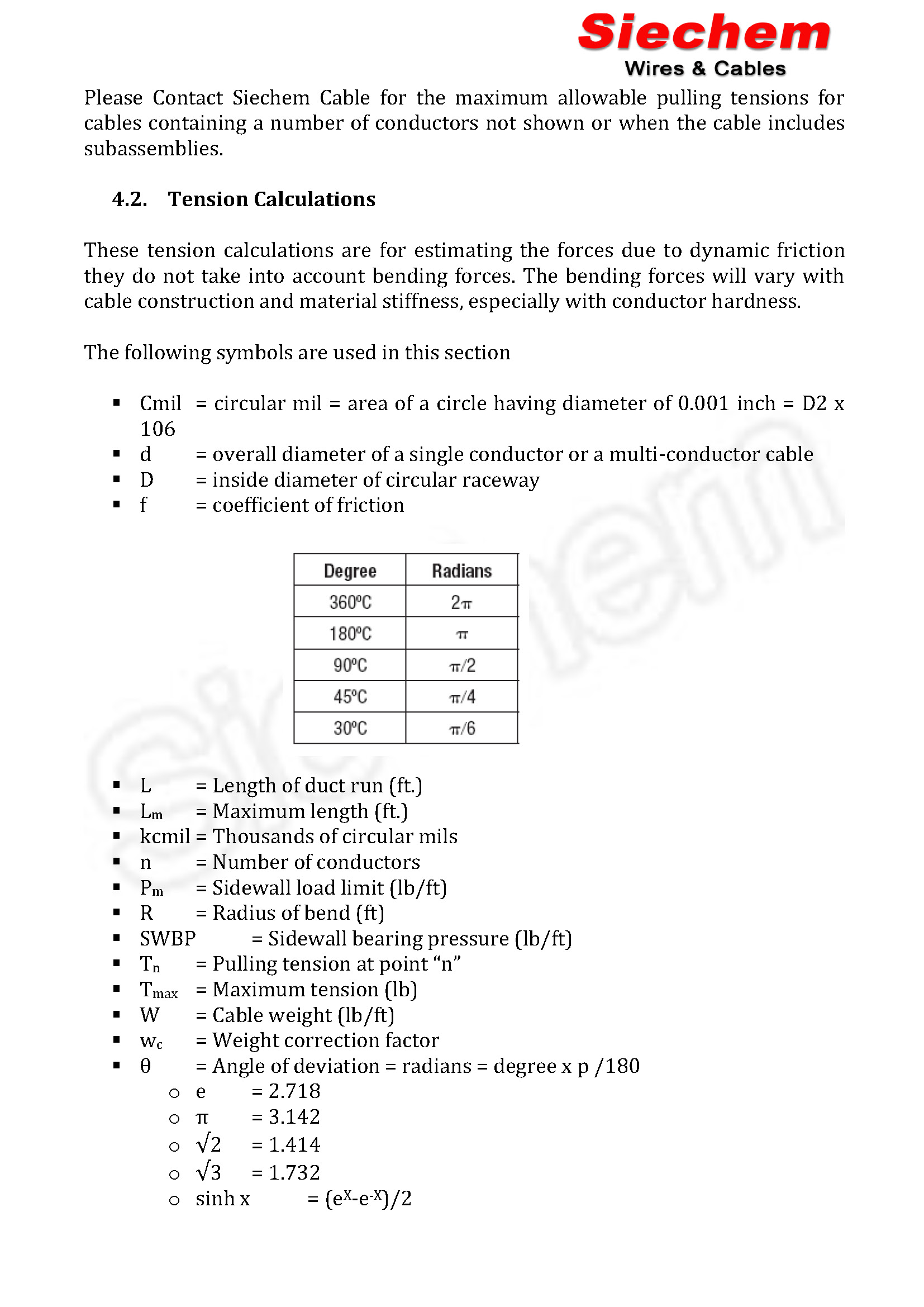 Cable Installation Procedure — page 13
