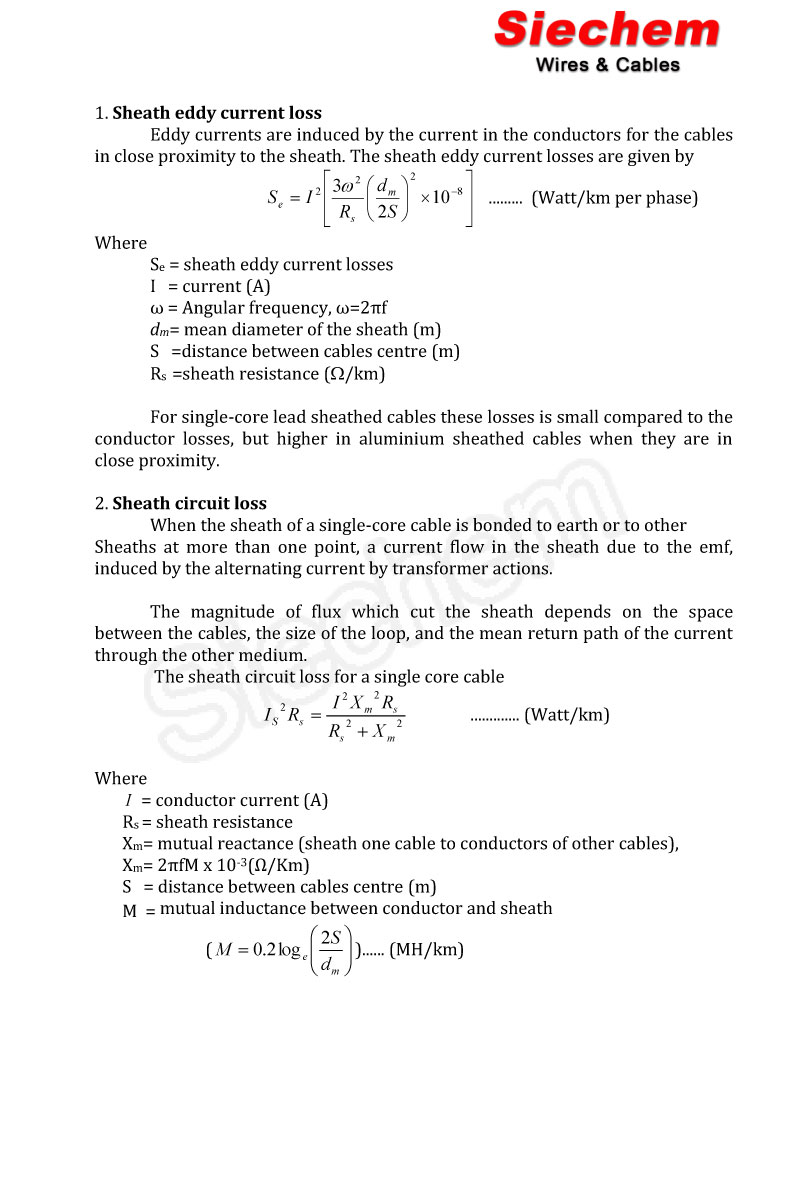 Electrical Losses Calculation — page 2